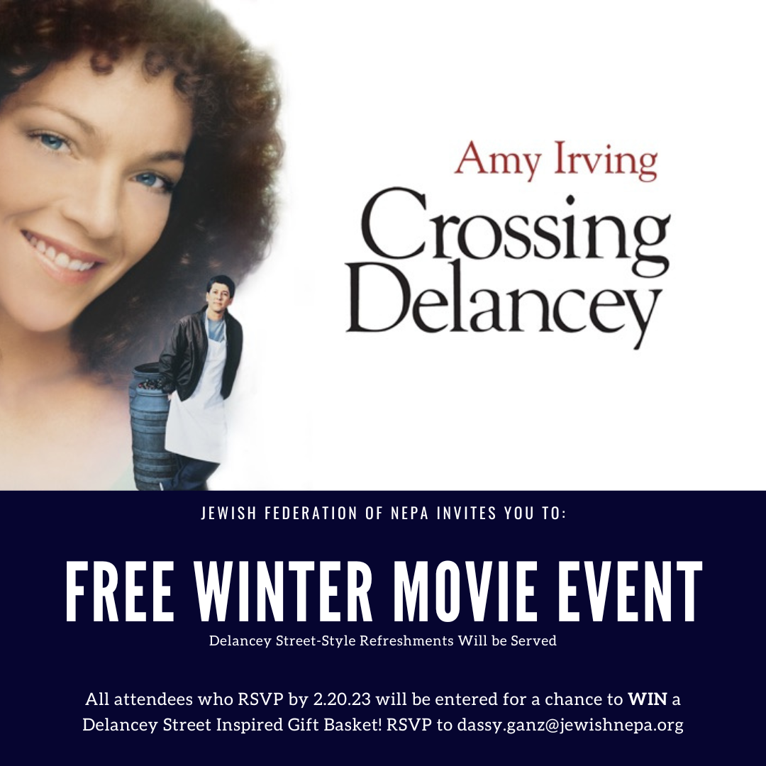 FREE Community Winter Movie Event held at the Scranton JCC on Sunday, February 26 | 2PM